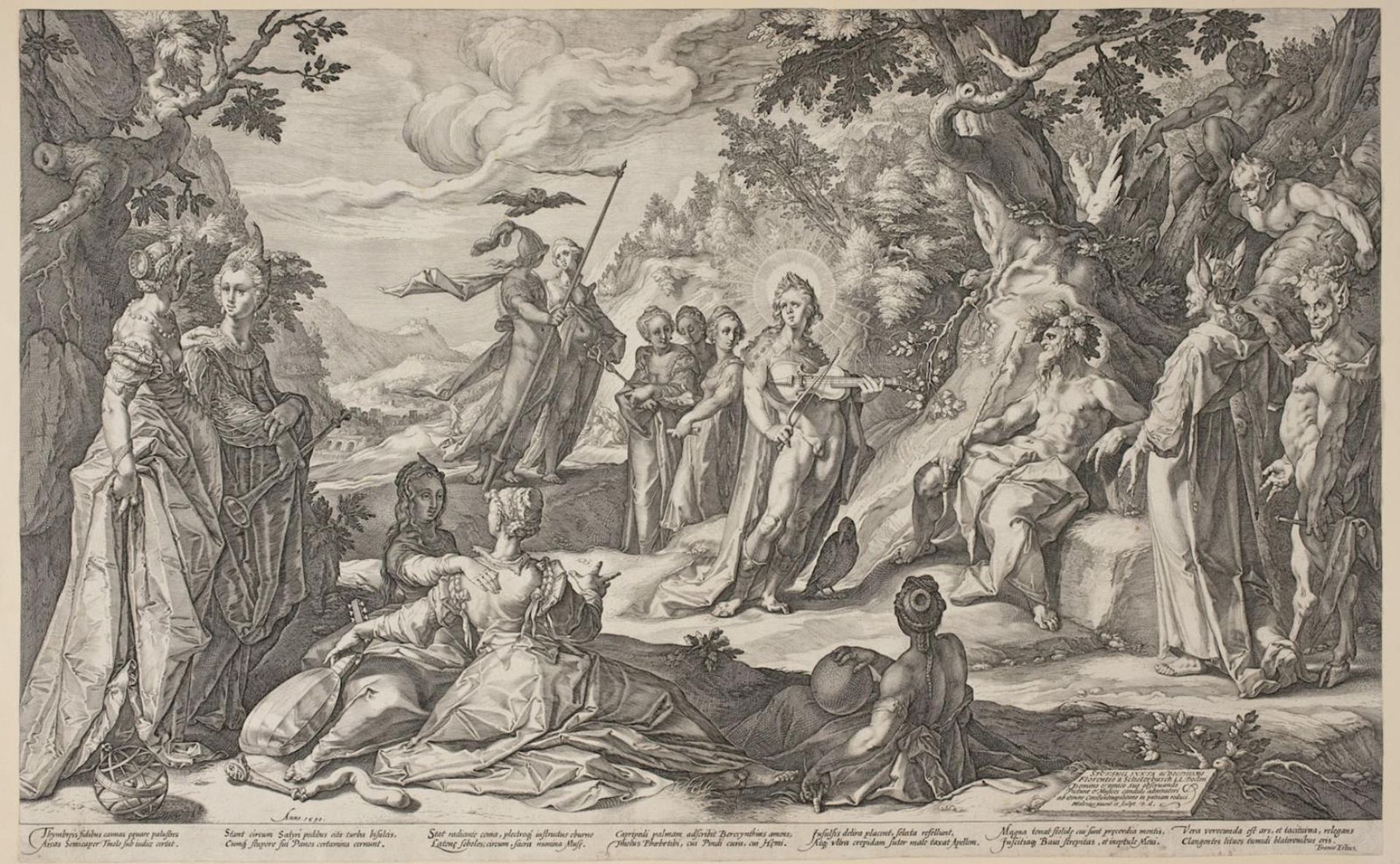 The Judgement of Midas by Hendrick Goltzius