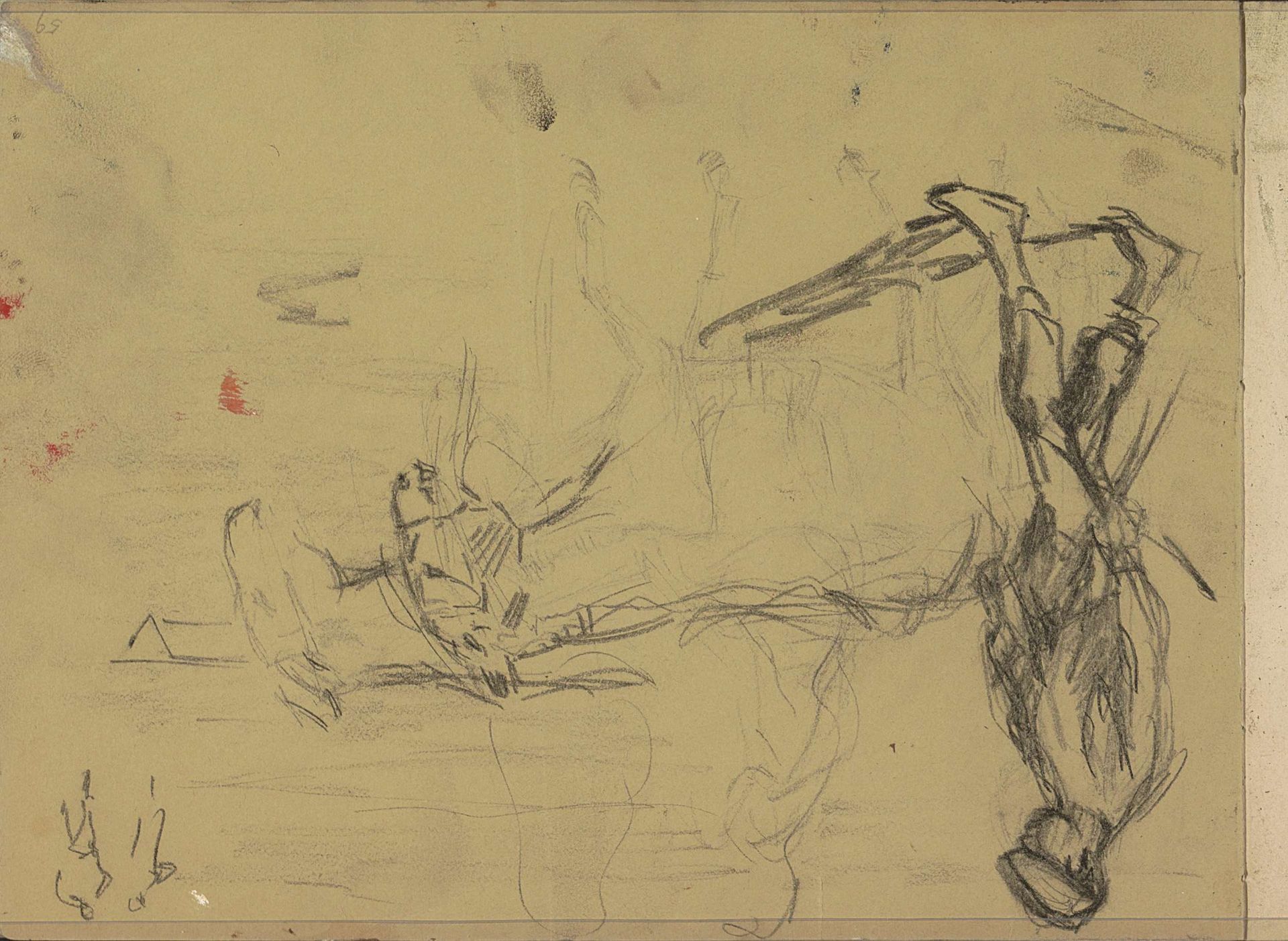 Ezelrijden op het strand by Isaac Israels
