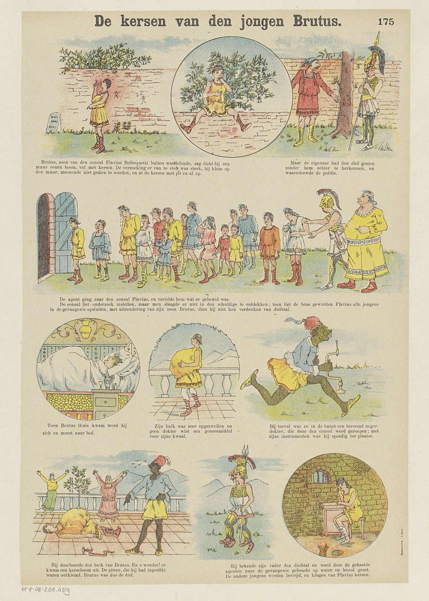 De kersen van den jongen Brutus by Gordinne