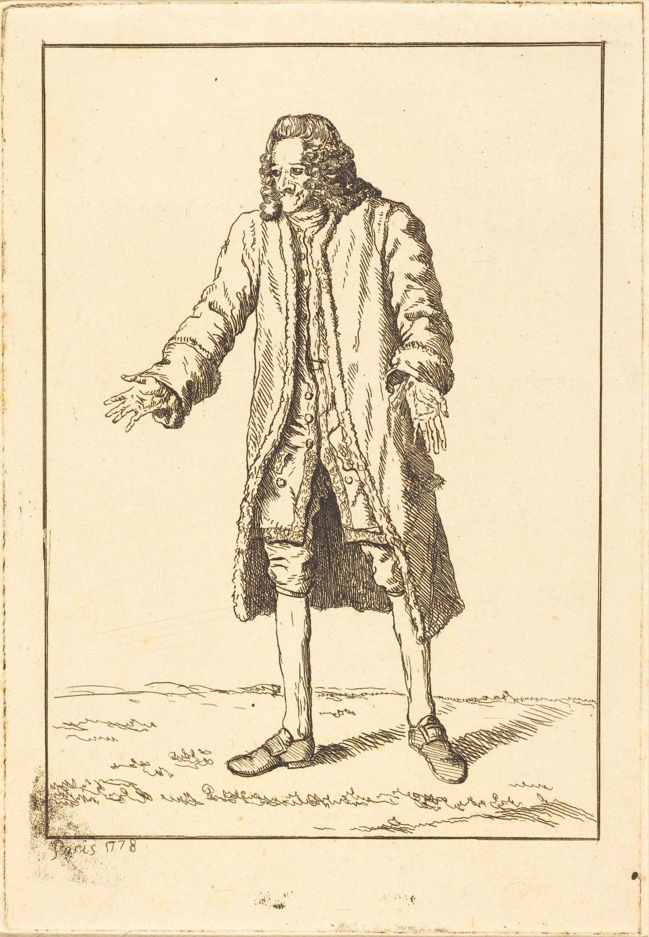 Voltaire by Jean Huber