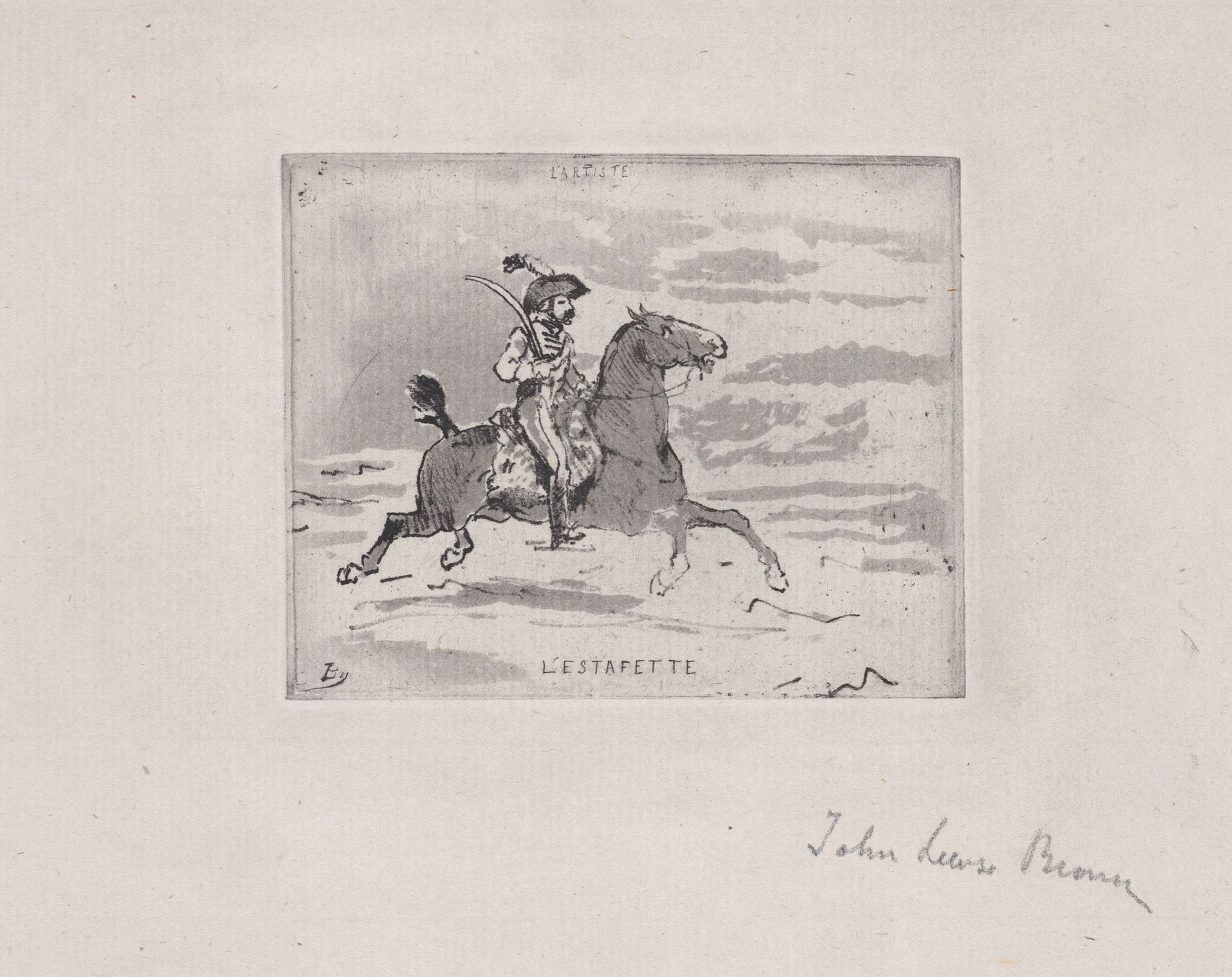 L'Estafette by John-Lewis Brown