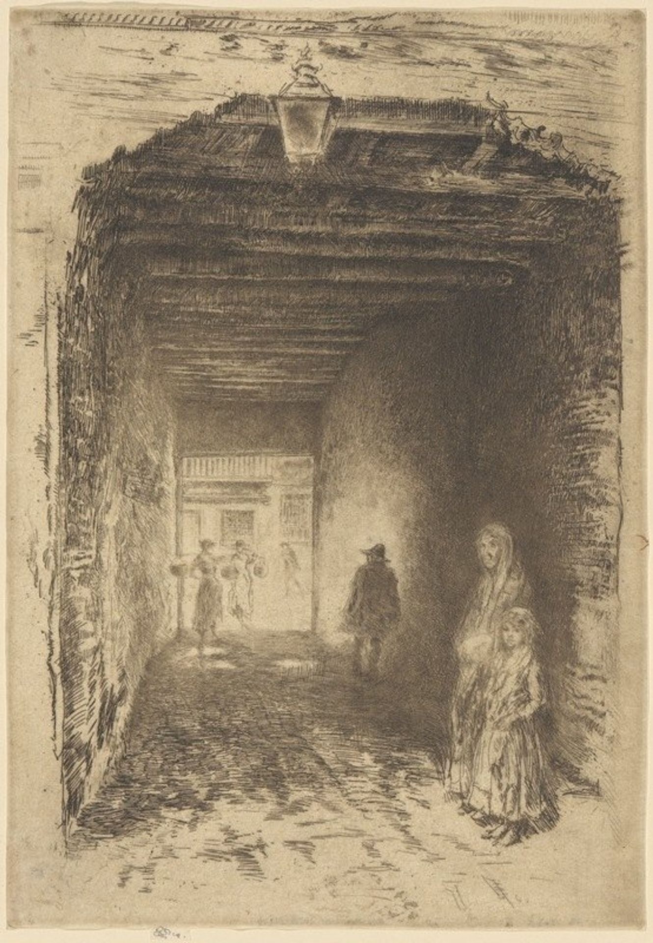 The Beggars by James Abbott McNeill Whistler