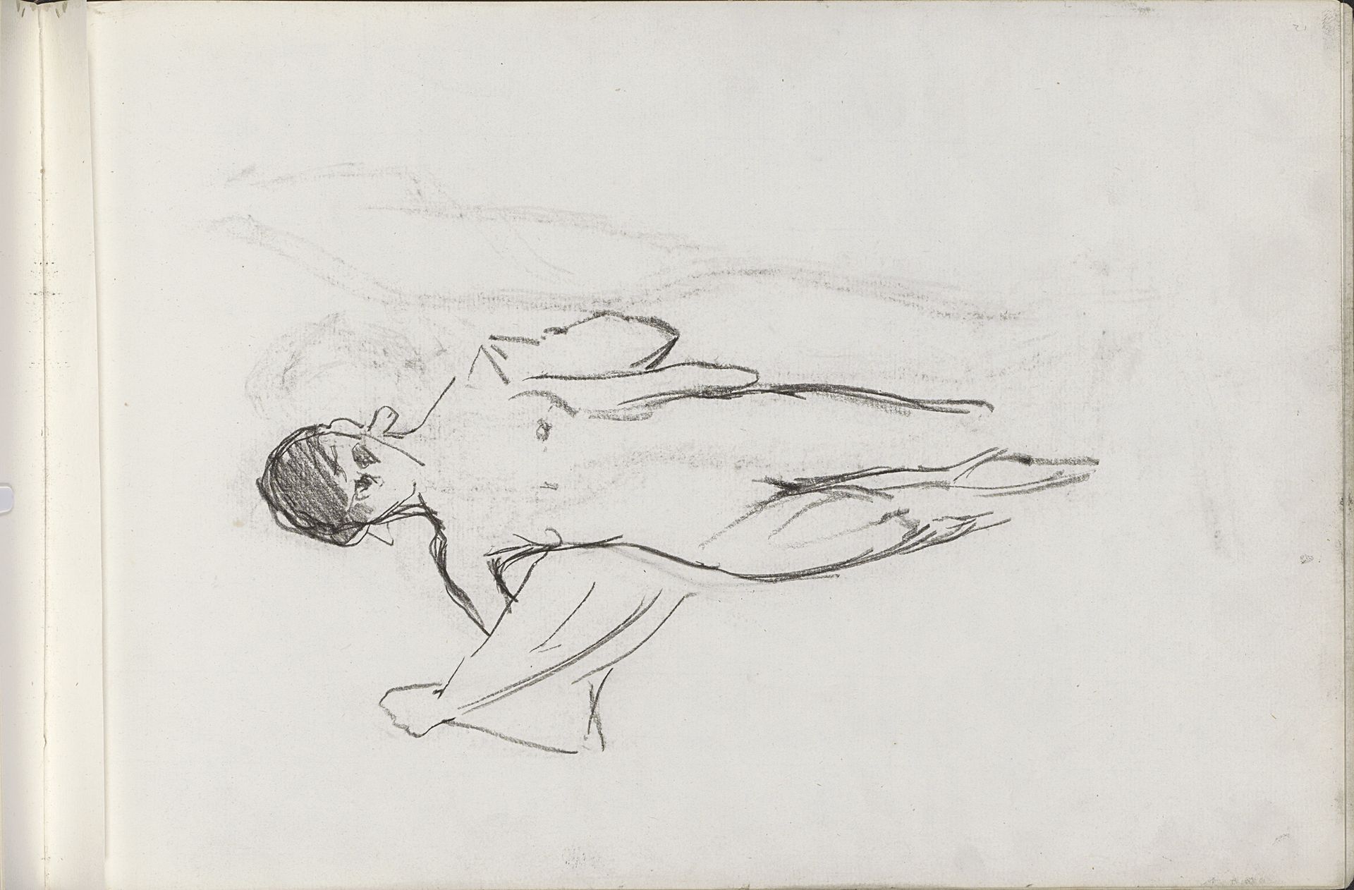 Standing Female Nude by Willem Witsen