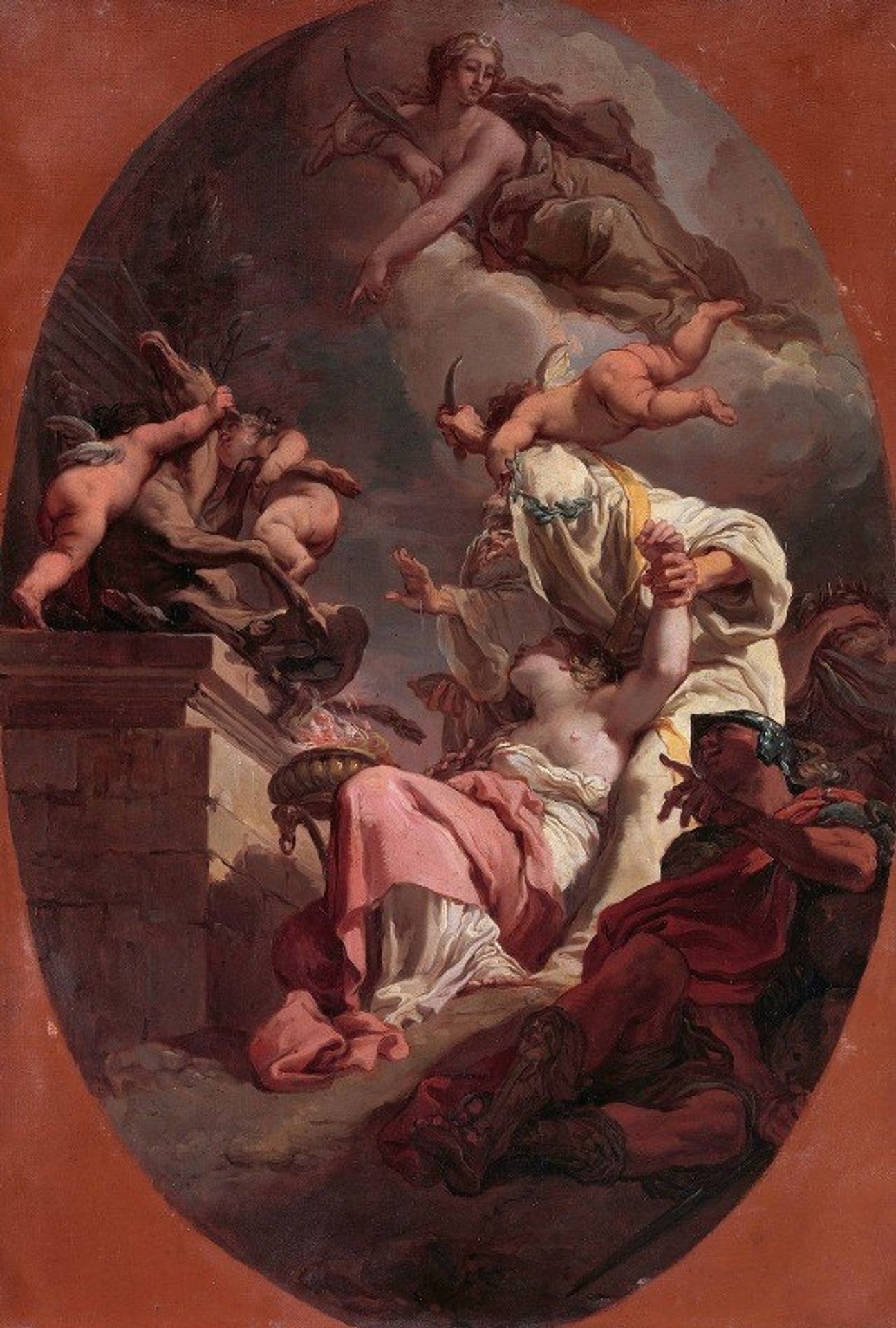 The Sacrifice of Iphigenia by Gaetano Gandolfi