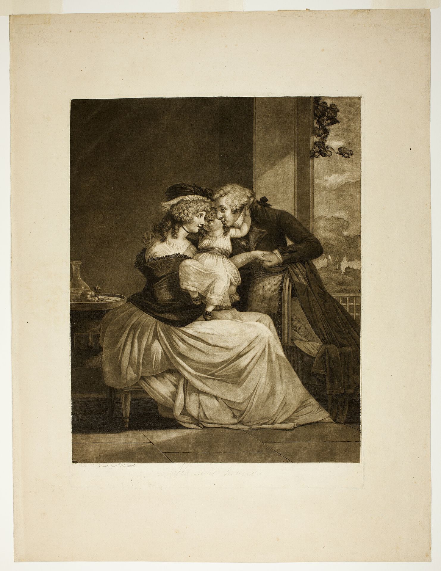 They Are Happy by Louis Philibert Debucourt