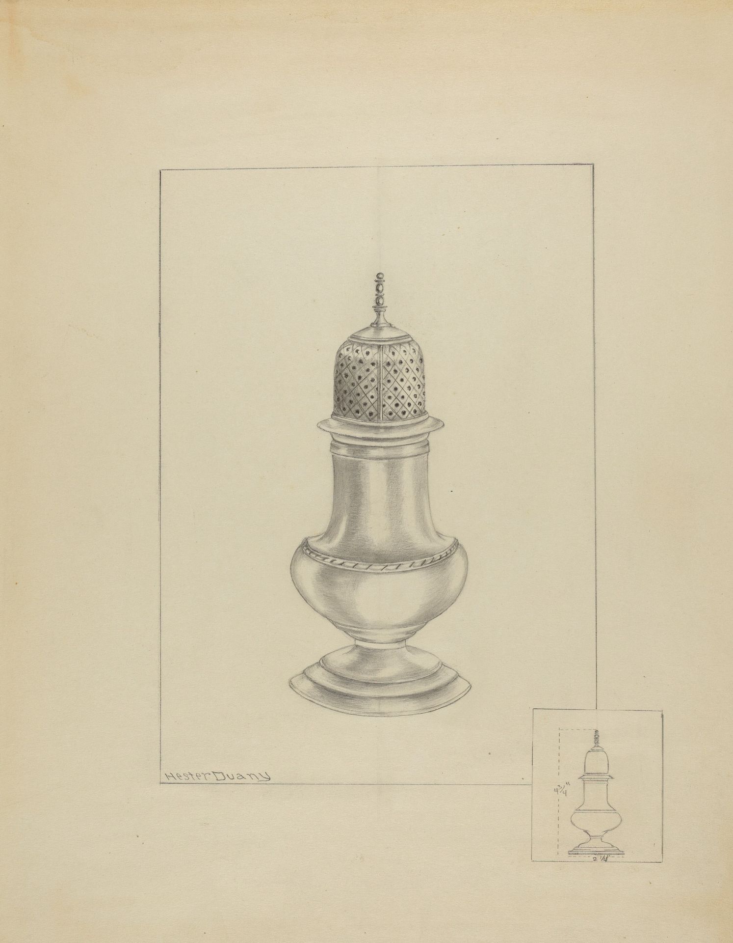 Silver Shaker by Hester Duany