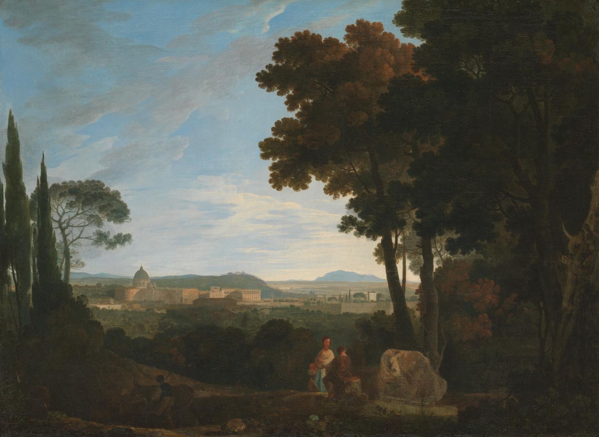 Rome: St Peter’s and the Vatican from the Janiculum by Richard Wilson