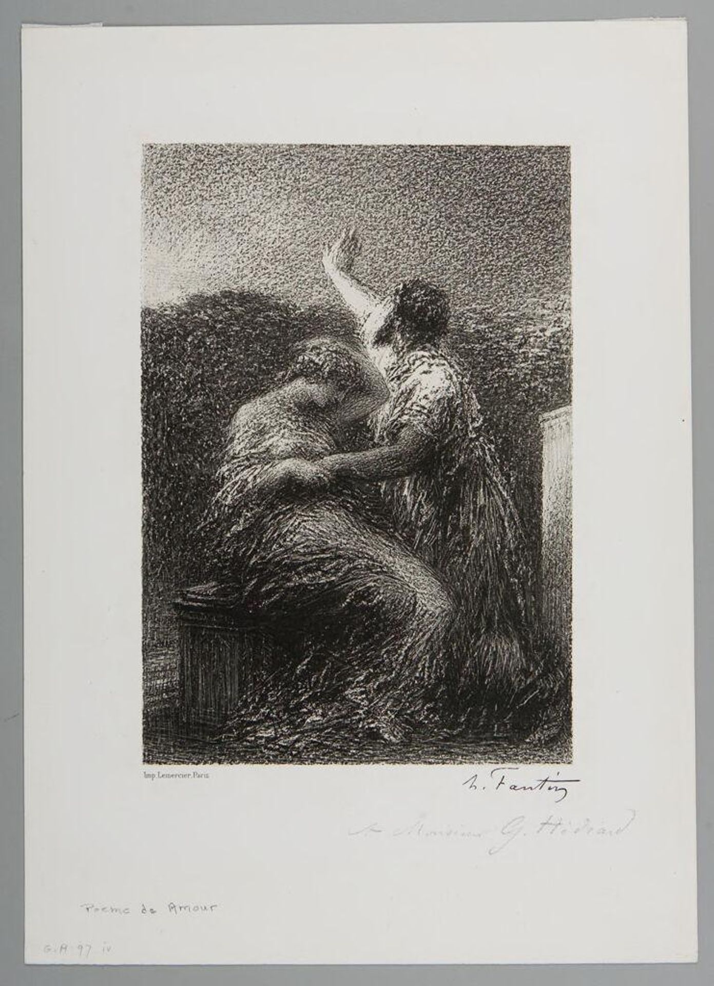 Le Mage Balthazar et Fatime by Henri Fantin-Latour
