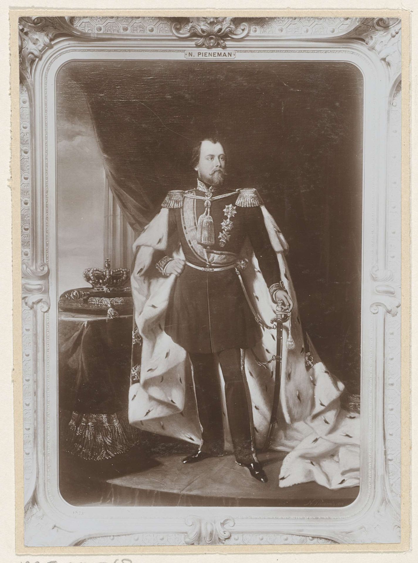 Portret van Willem III, koning der Nederlanden by Anonymous