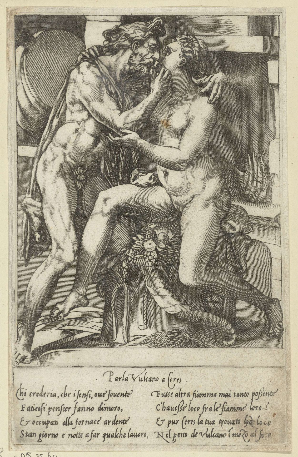 Loves of the Gods by Giovanni Jacopo Caraglio