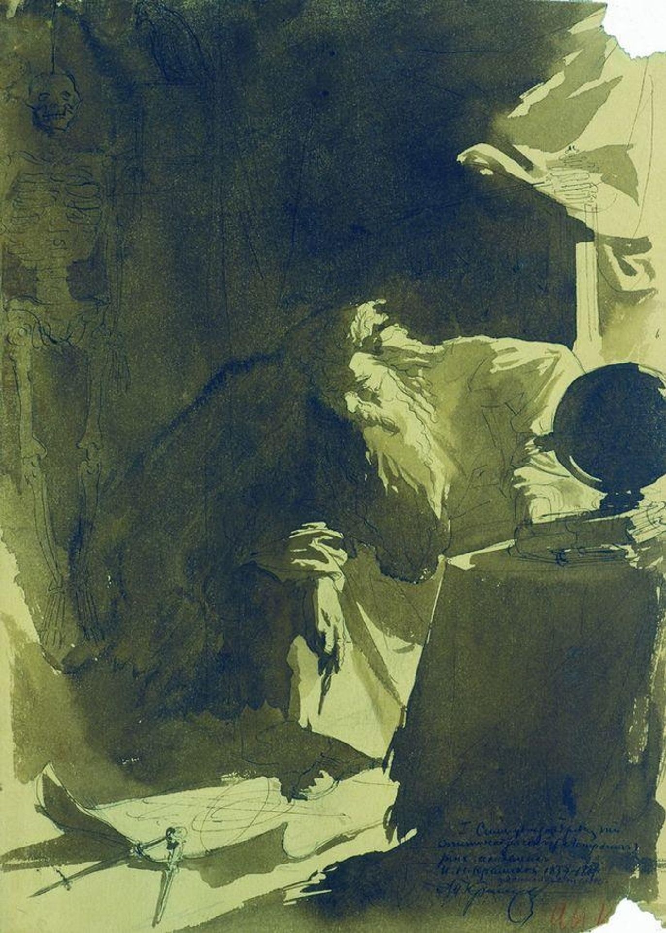 Astrologer by Ivan Kramskoy