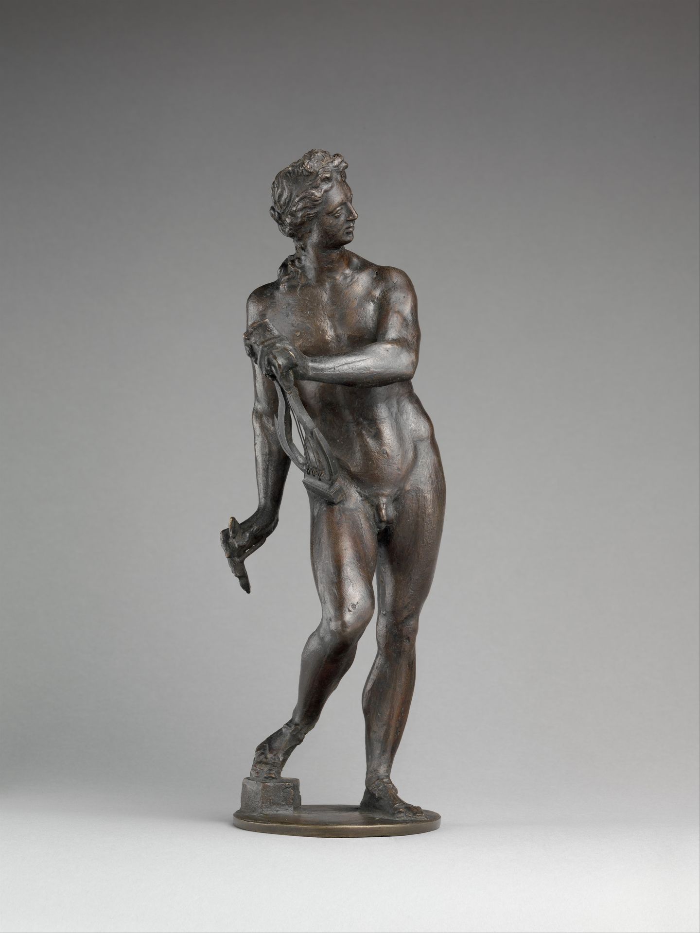 Apollo with lyre by Tiziano Aspetti