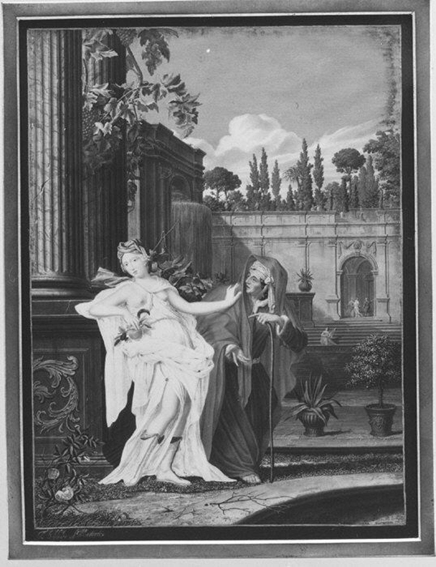 Vertumnus and Pomona by Thomas Lefebure