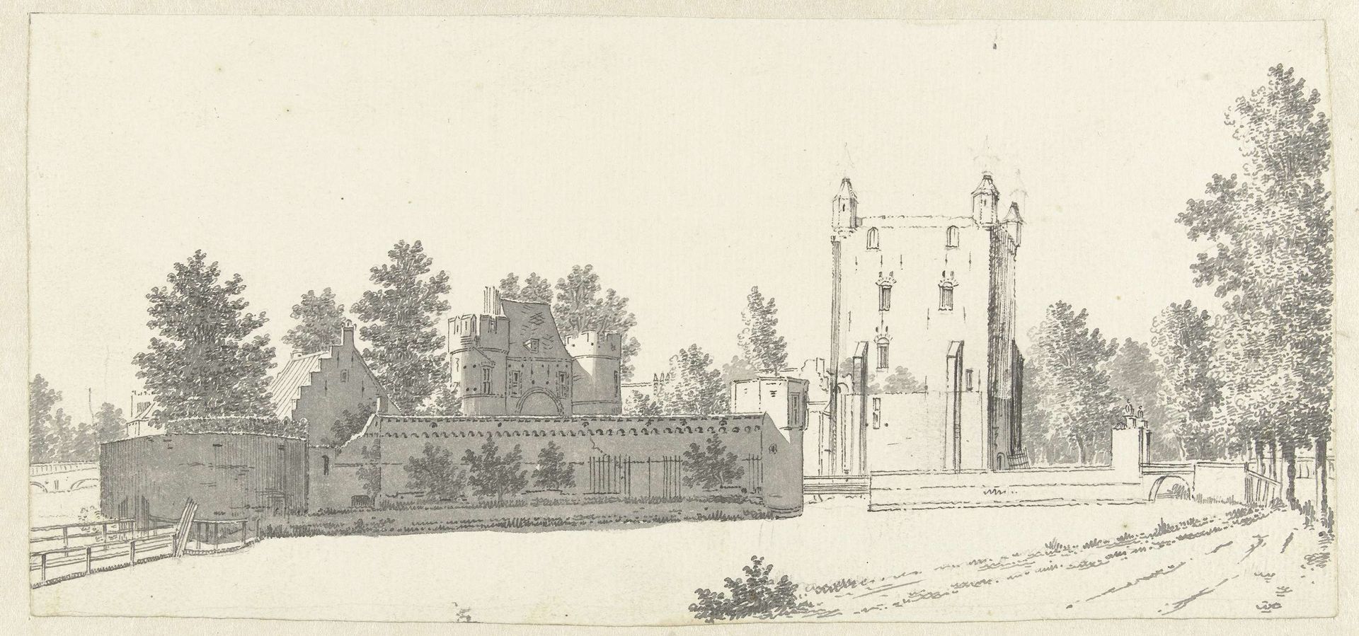 Batestijn, bij Vianen by Jan de Beijer