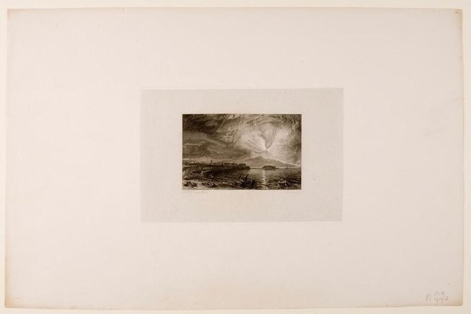 Vesuvius in Eruption by Thomas Jeavons