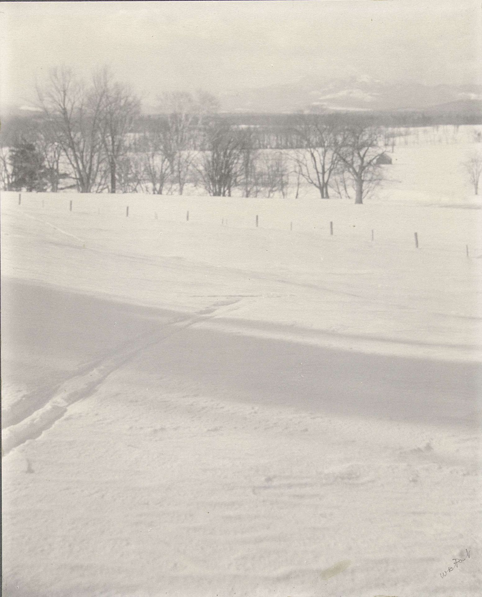 Sneeuwlandschap by William Boyd Post