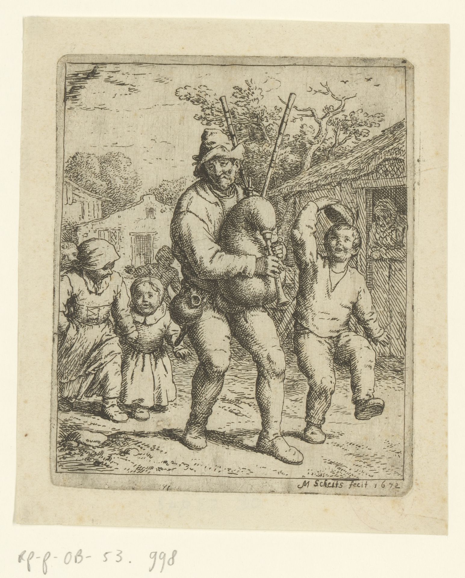 Doedelzakspeler by Matthias Scheits