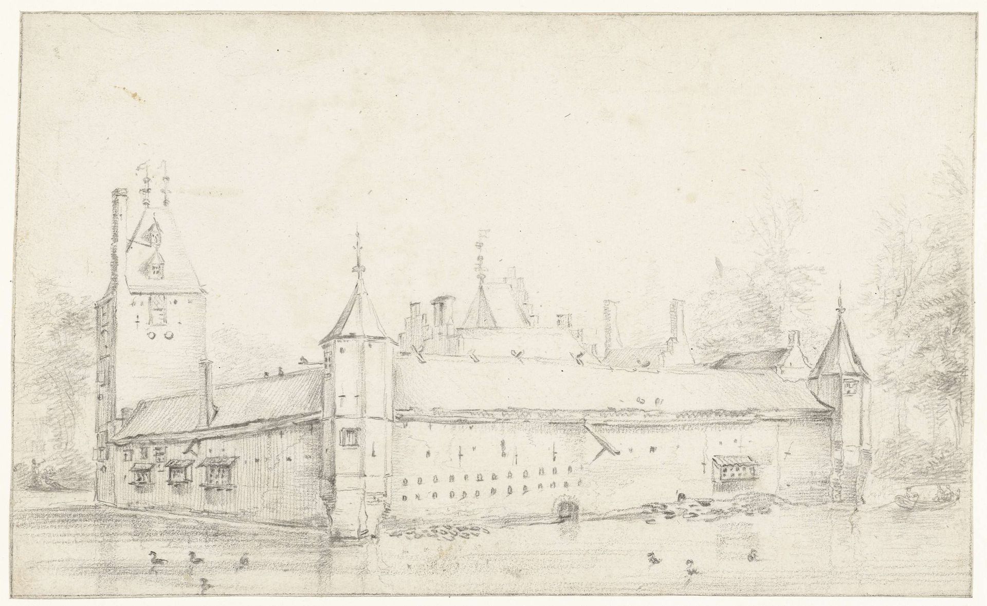 Lokhorst oftewel Oud-Teilingen by Roelant Roghman