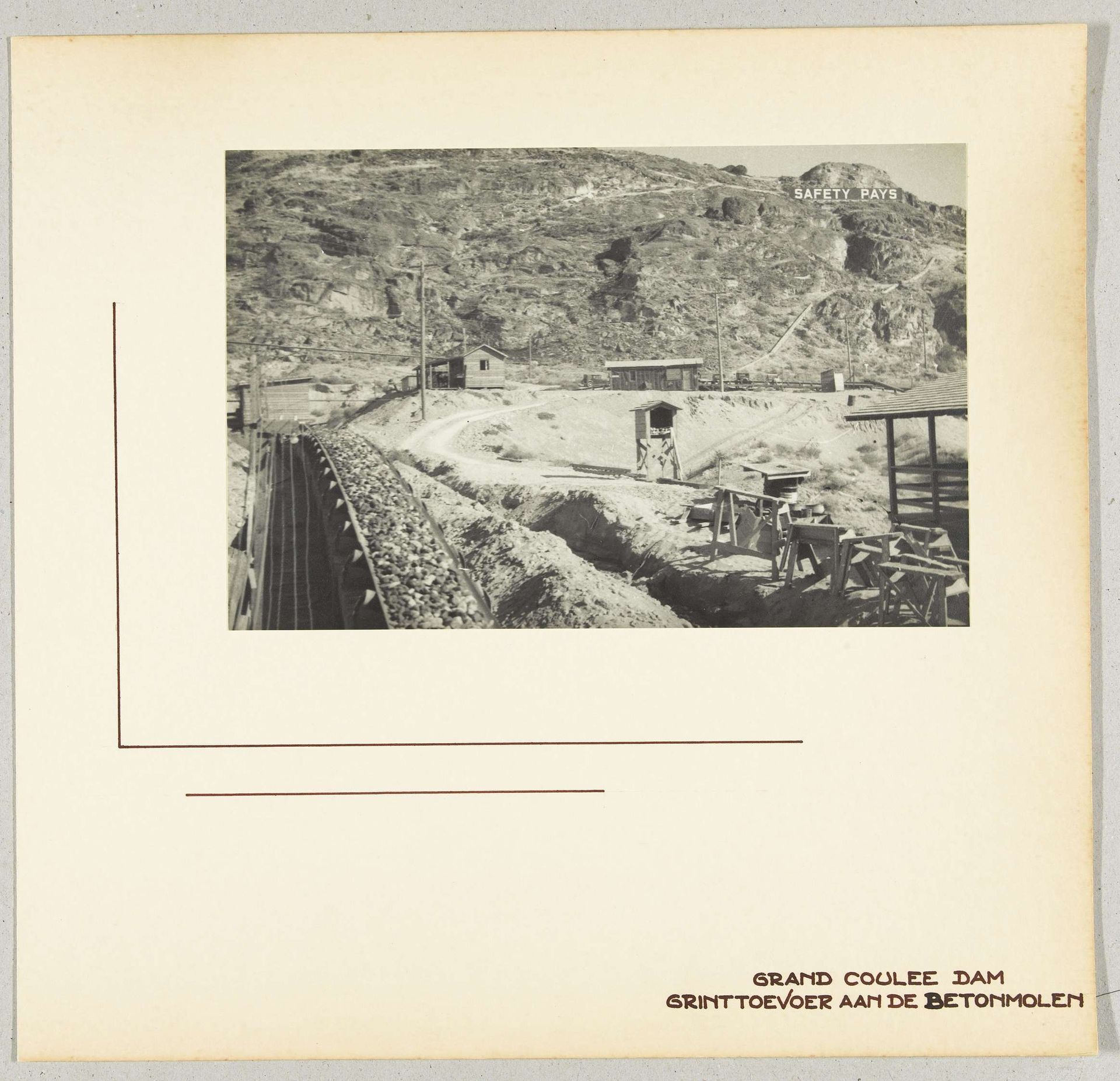 Grand Coulee Dam, Columbia River, Verenigde Staten: grinttoevoer by Wouter Cool