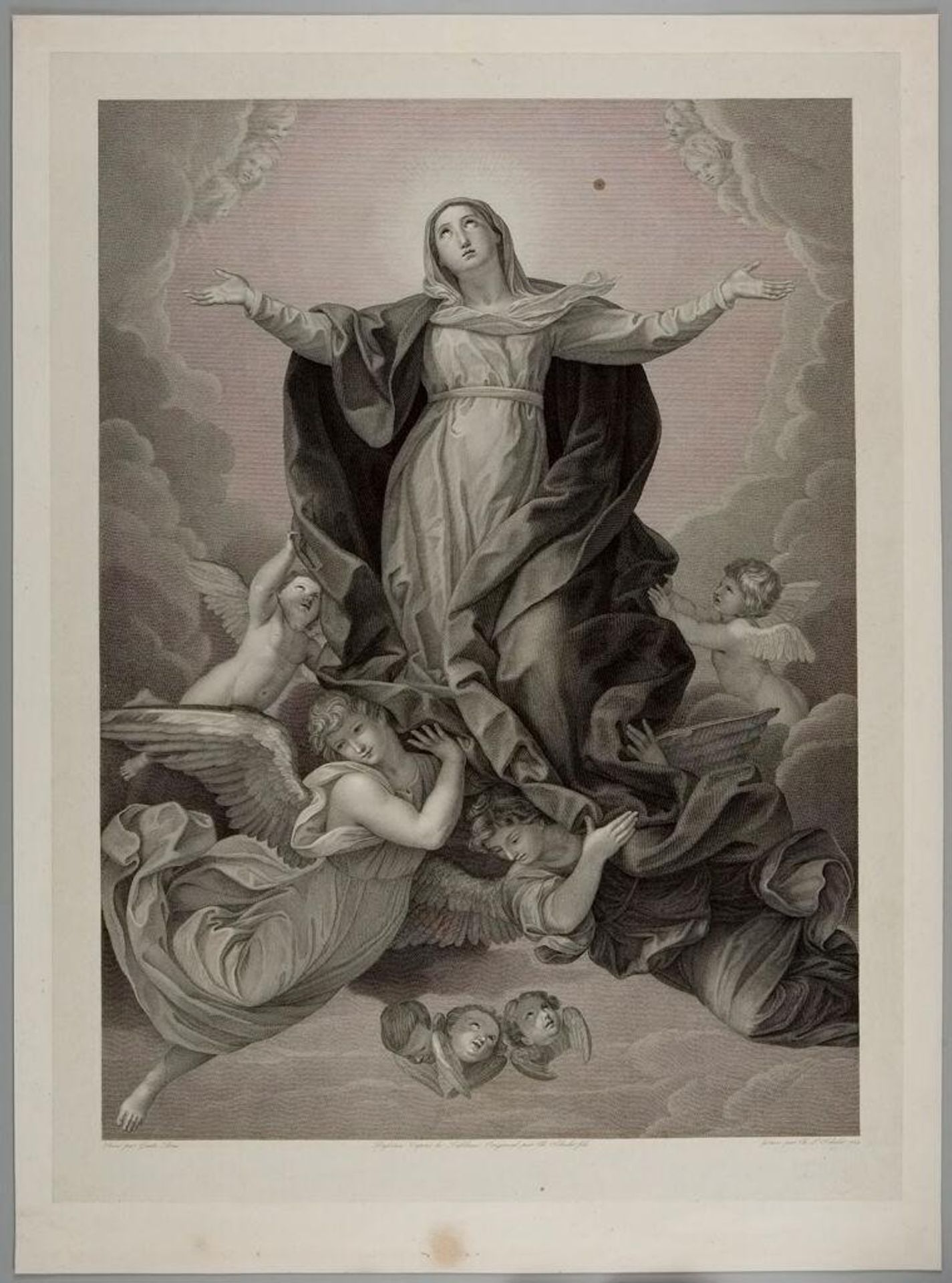 Assumption of the Virgin by Carl Ludwig Schuler