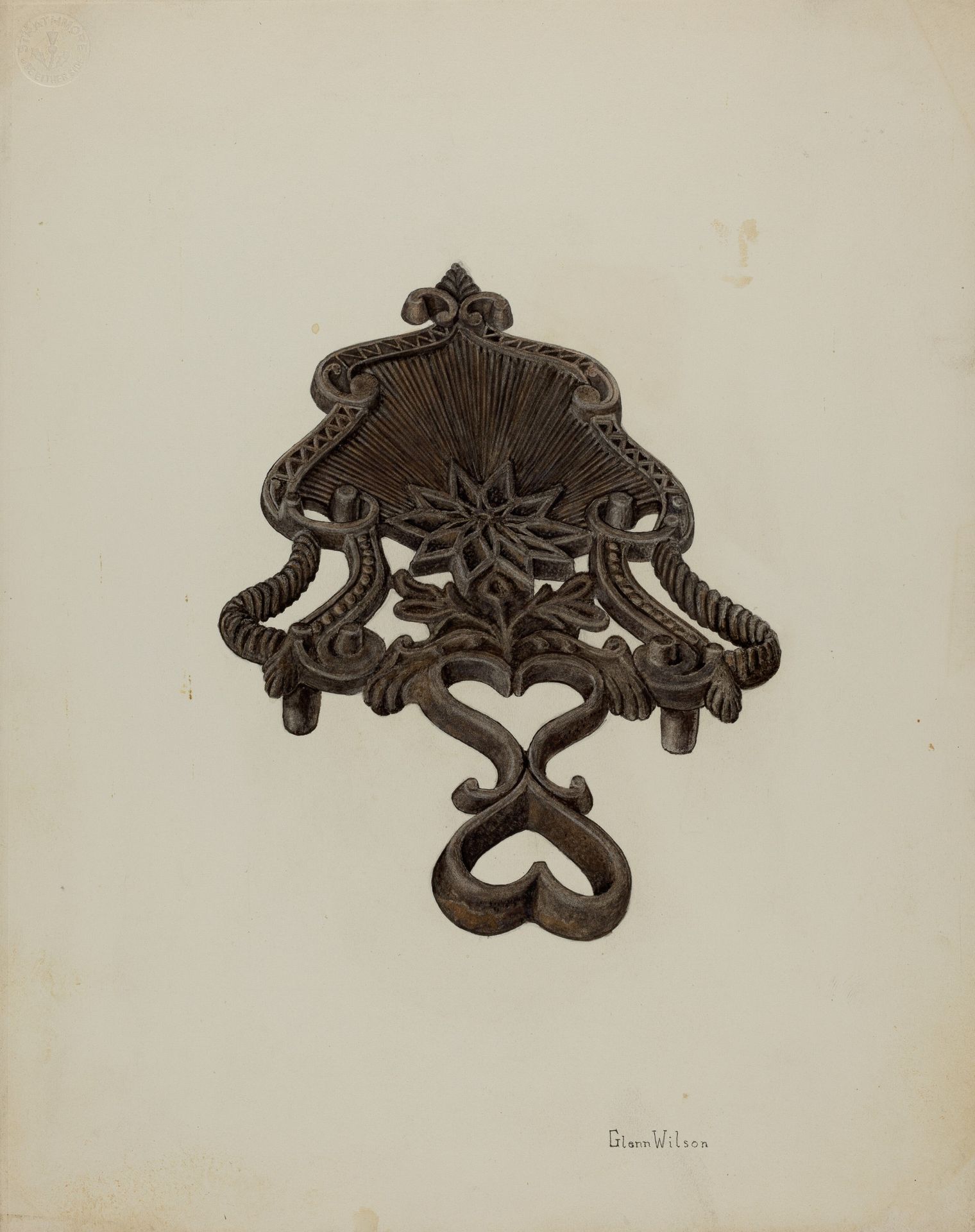 Metal Trivet by Glenn Wilson