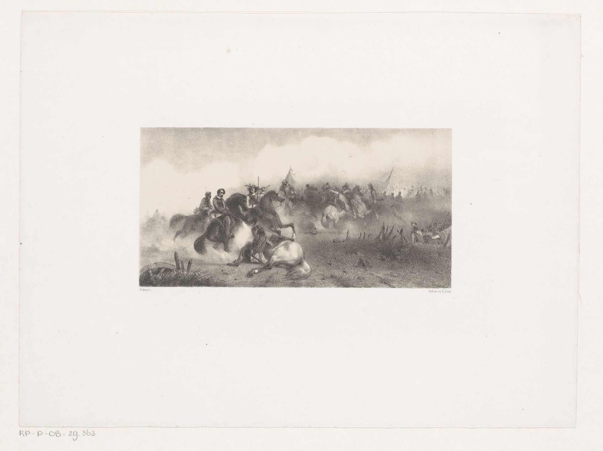 Ruiterslag by Dominicus Anthonius Peduzzi