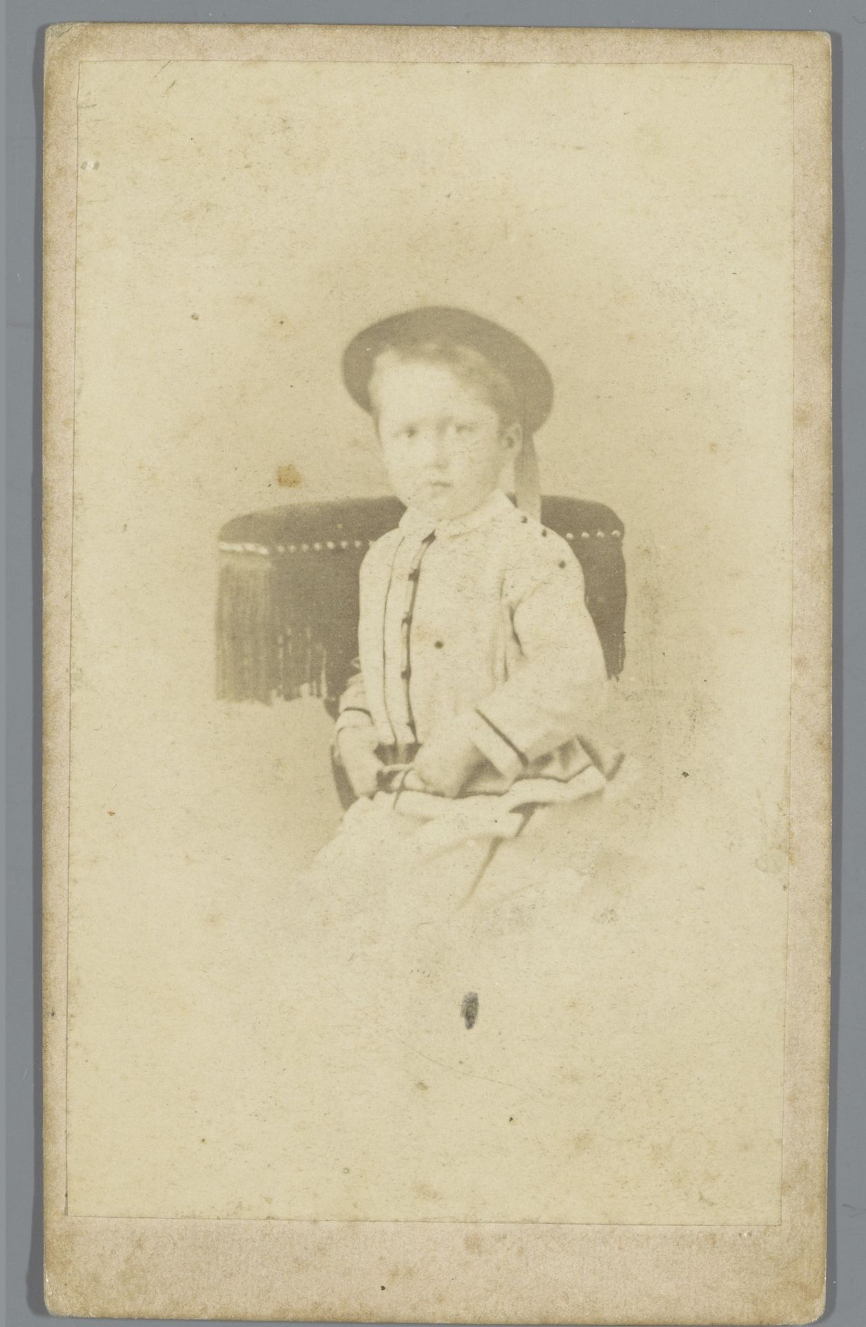 Portret van een onbekend kind by Charles Huner