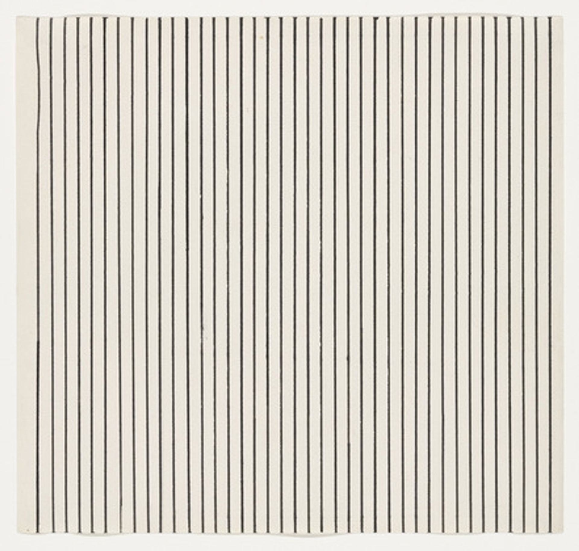 Vertical Lines from the series Line Form Color by Ellsworth Kelly