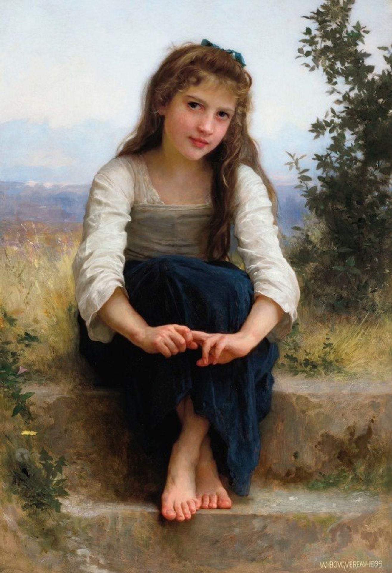 Rêverie by William Bouguereau