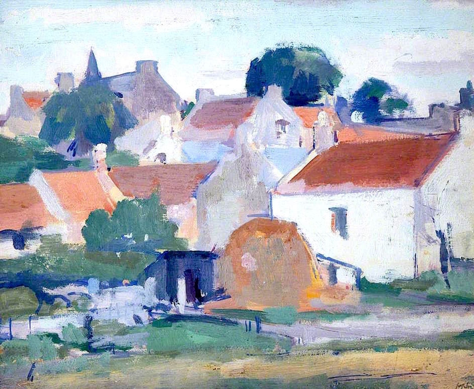Ceres, Fife by Samuel Peploe