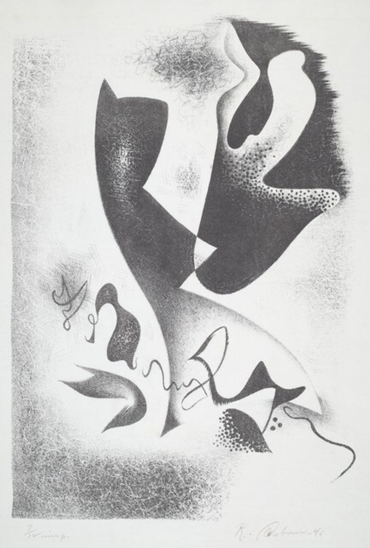 Untitled (Abstraction) by Robert C. Osborn