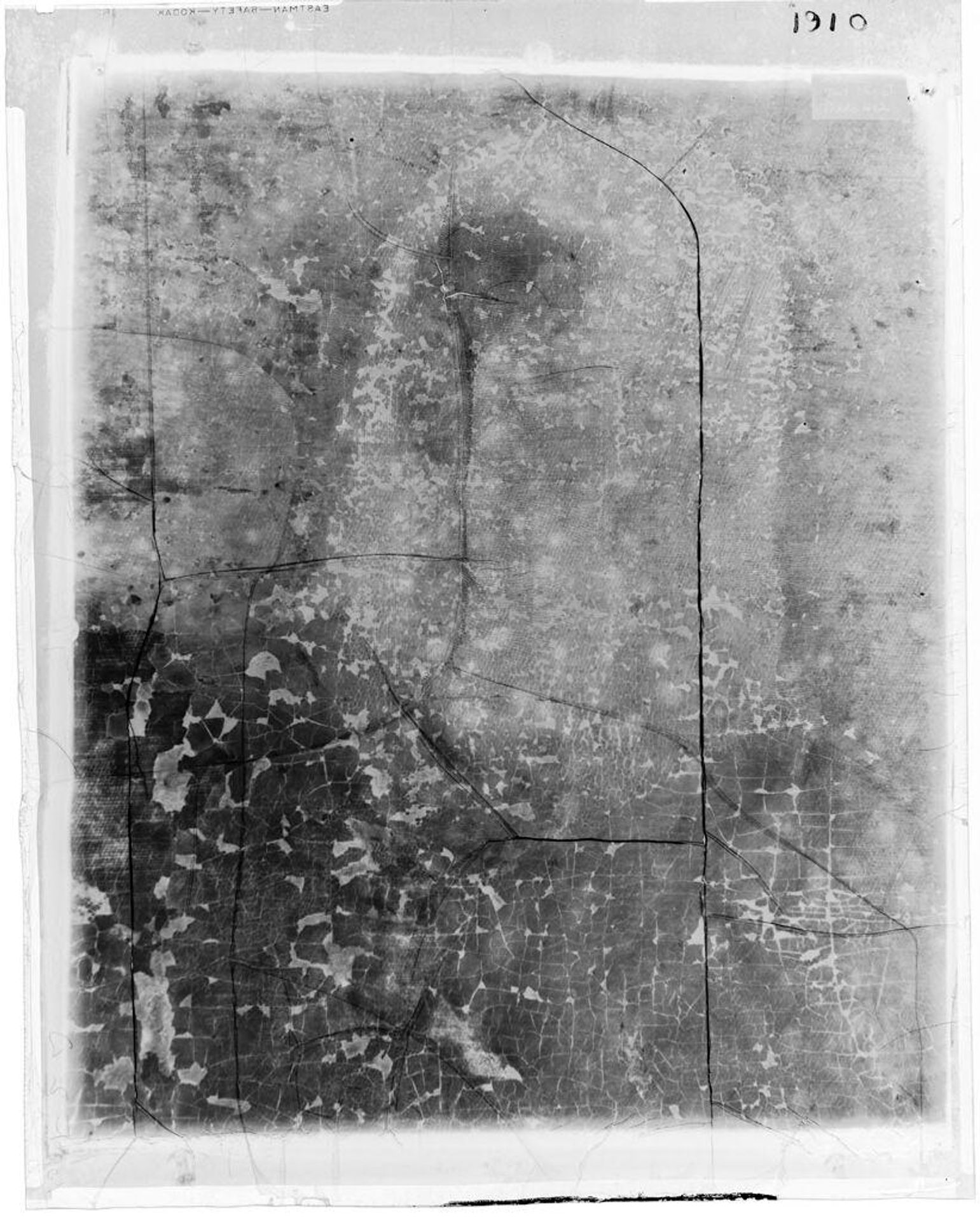 X-radiograph(s) of "Bust of Christ" by Artist of original: Titian (Tiziano Vecellio)