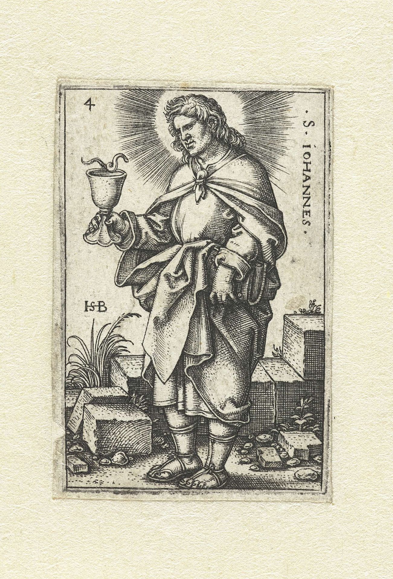 Johannes de Evangelist by Sebald Beham