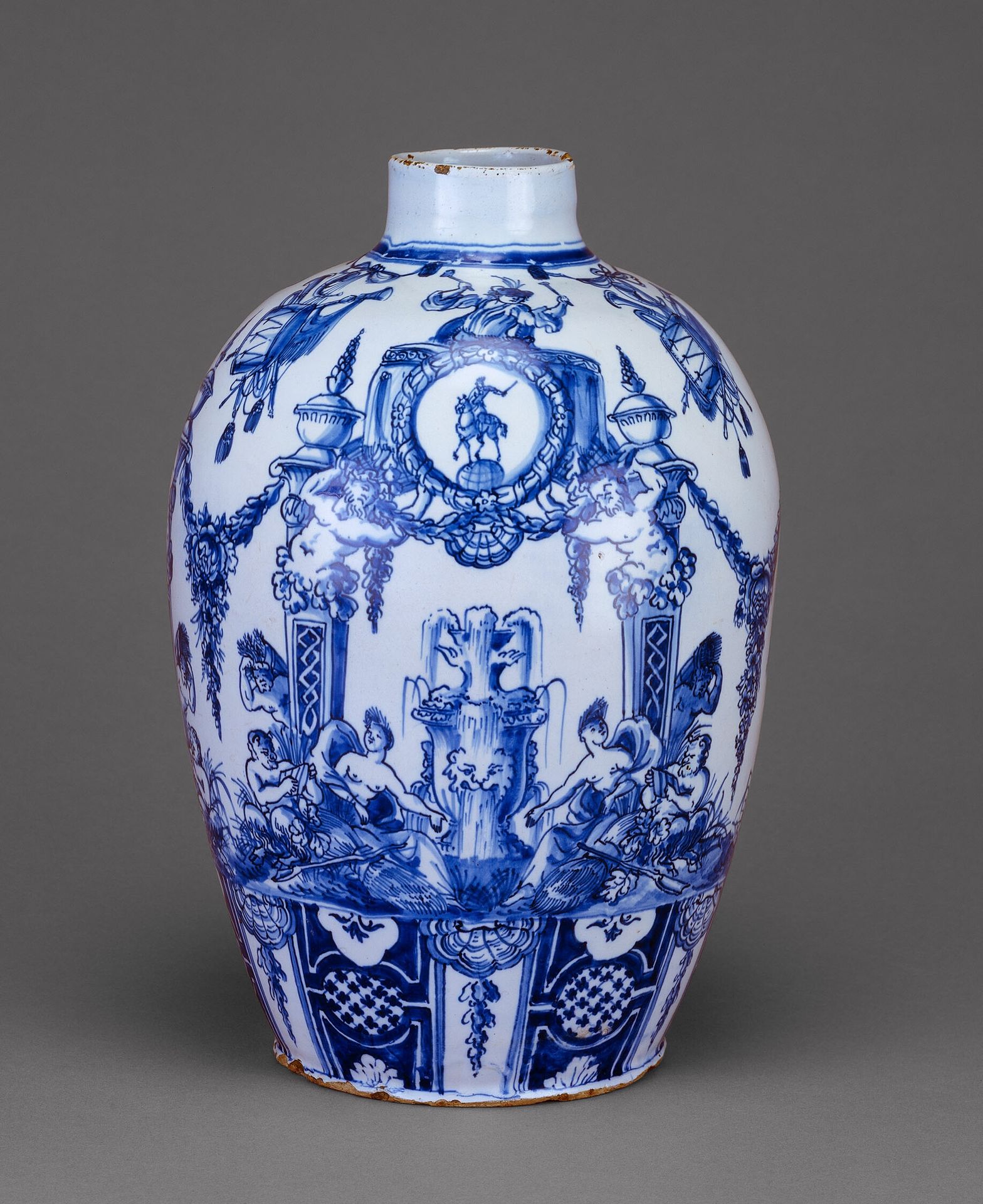 Vase by Grieksche A Factory