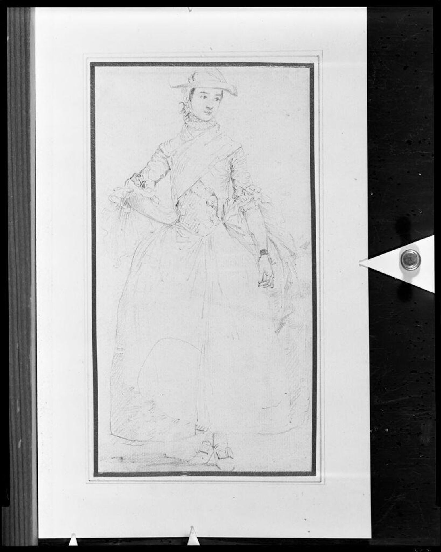 Standing Woman by Paul Sandby