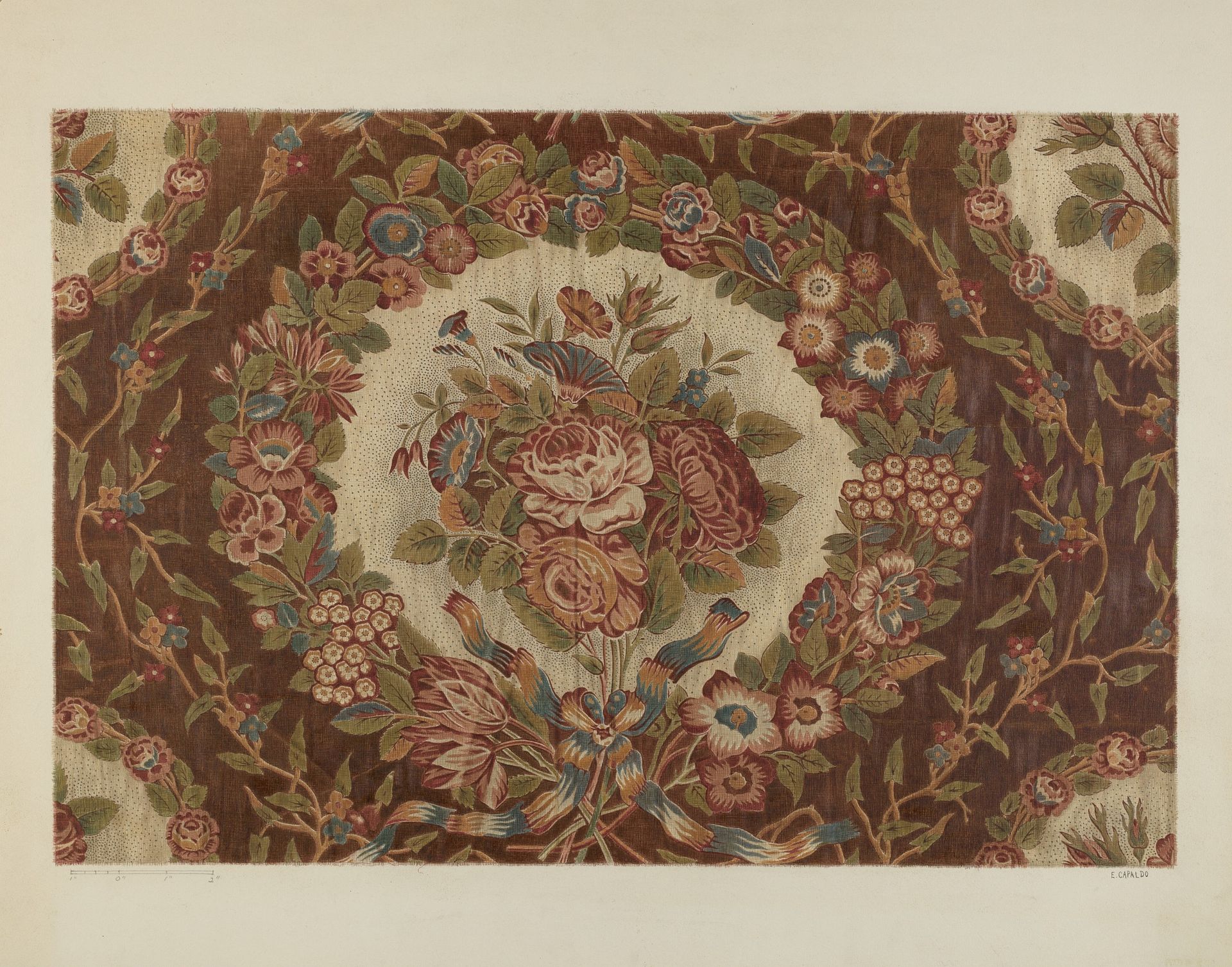 Printed Textile by Ernest Capaldo