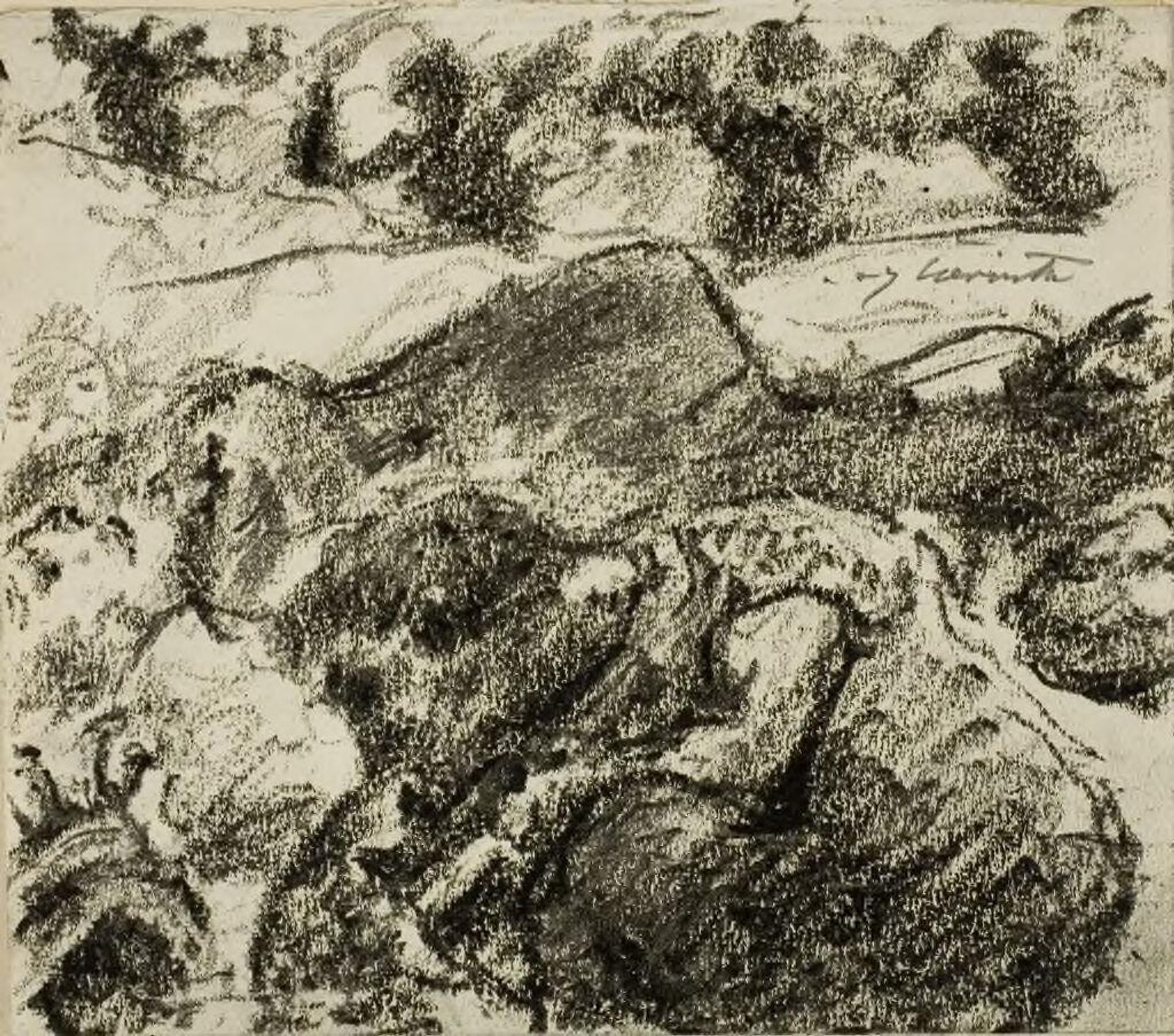 from Saul and David [unrecorded in Muller] by Lovis Corinth