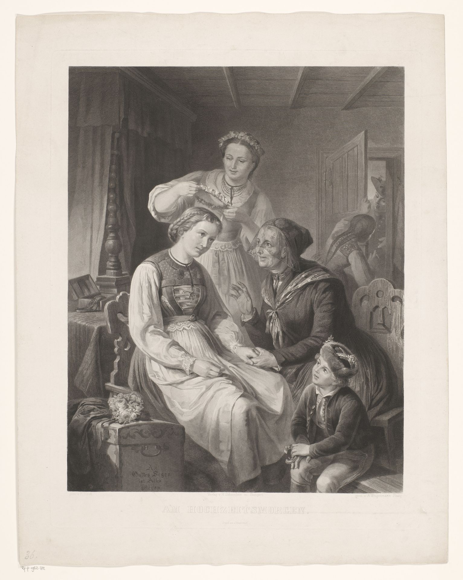 Le Suprême Bon Ton, 1800-1815, No. 21: L'Élégant chez son marechal ferrant by Anonymous