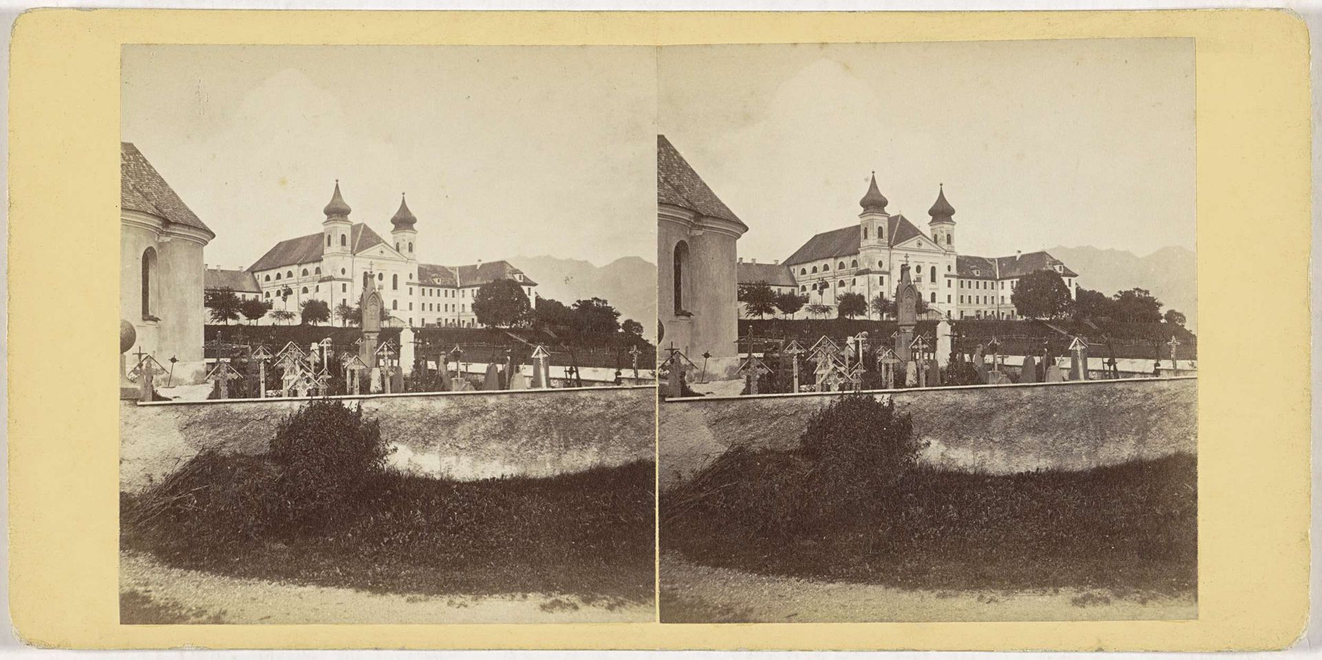 Abdij van Schlehdorf, Duitsland by Johann Friedrich Stiehm