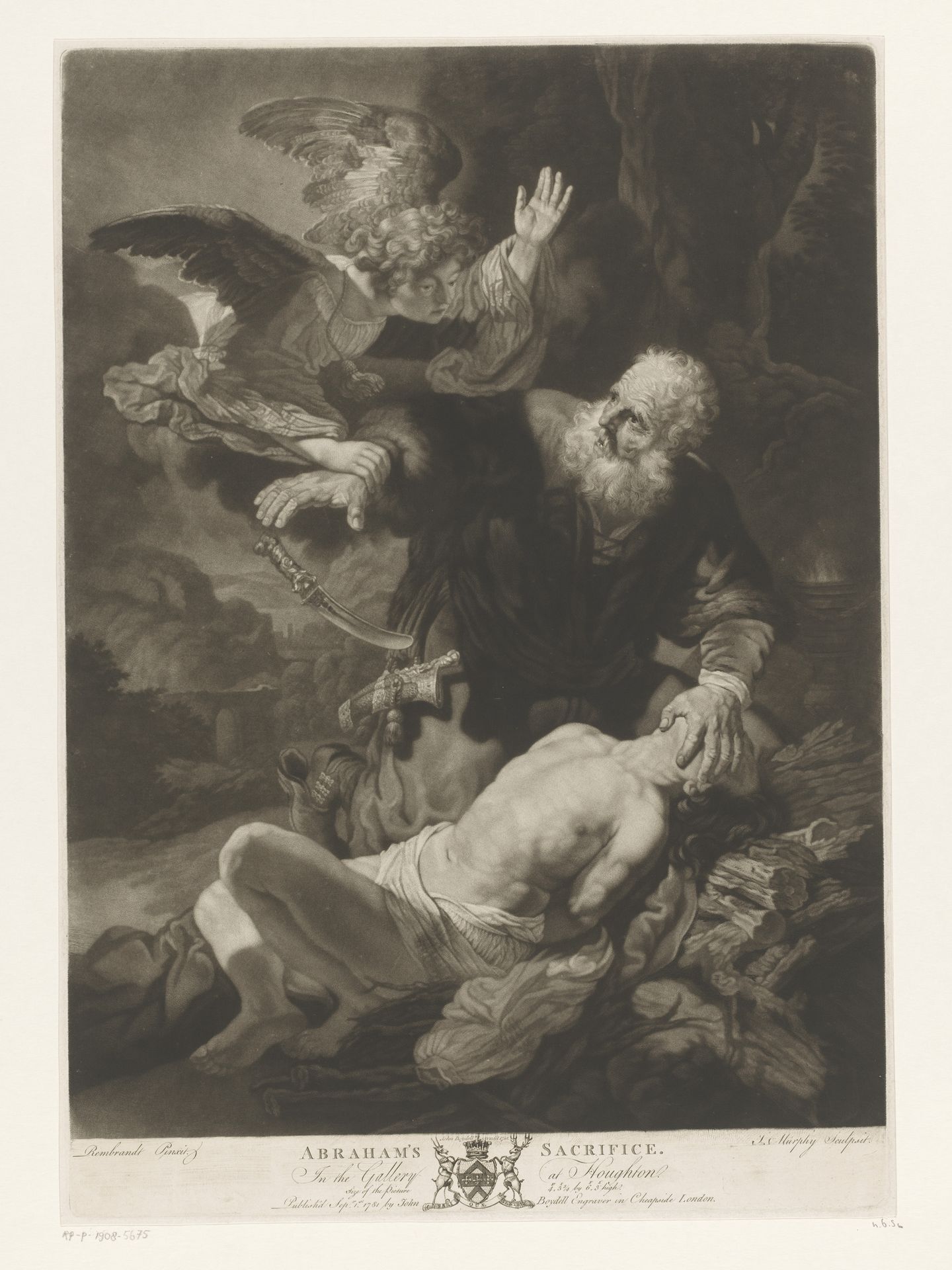 Offer van Abraham by John Murphy