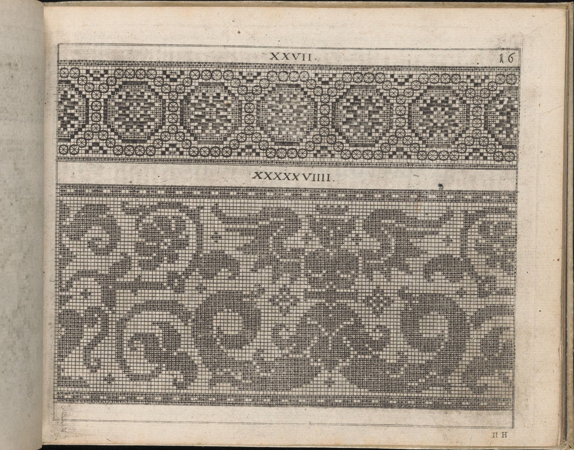 Newes Modelbuch in Kupffer  (Page 25r) by Johann Sibmacher