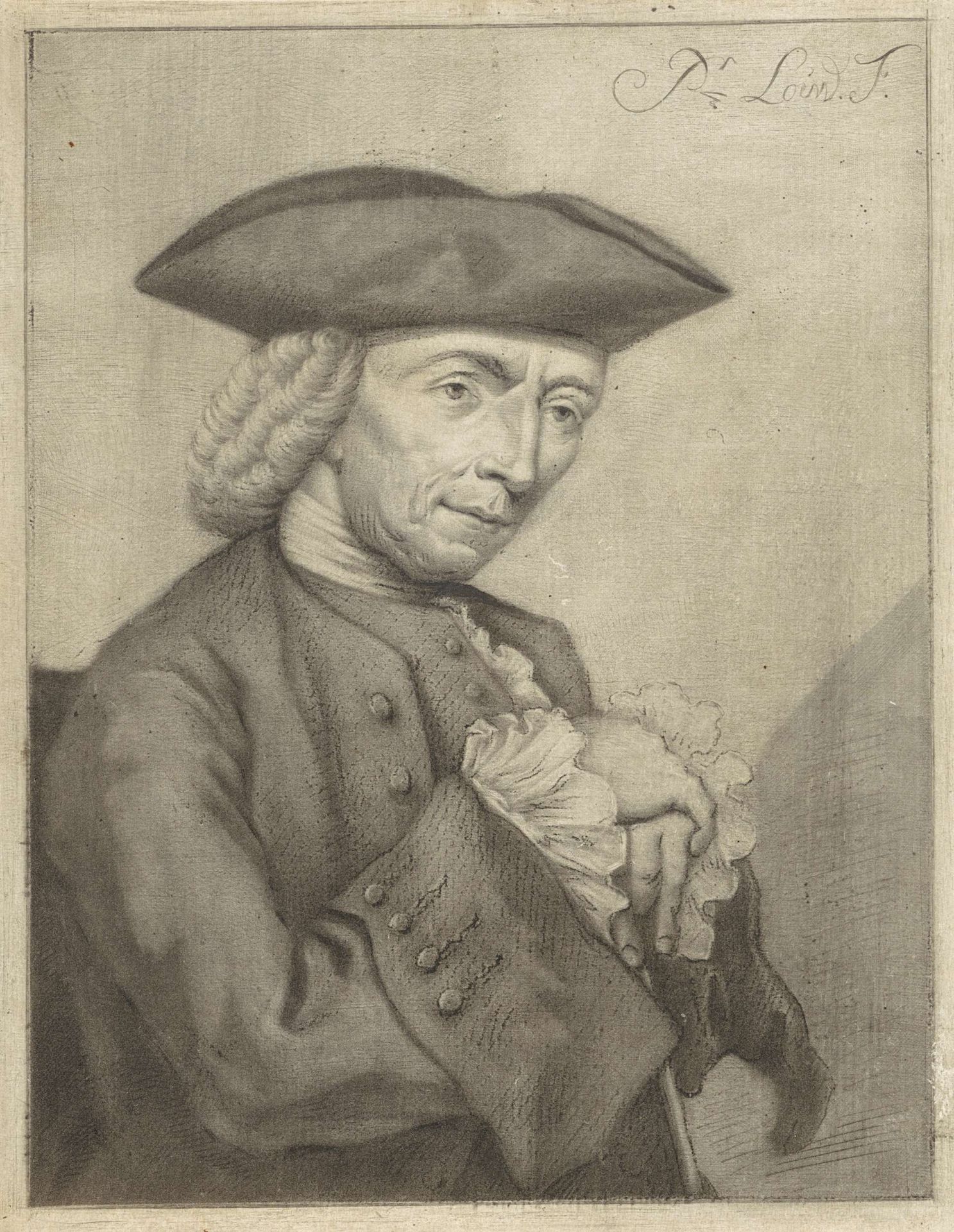 Portret van Hendrik Spilman by Pieter Louw