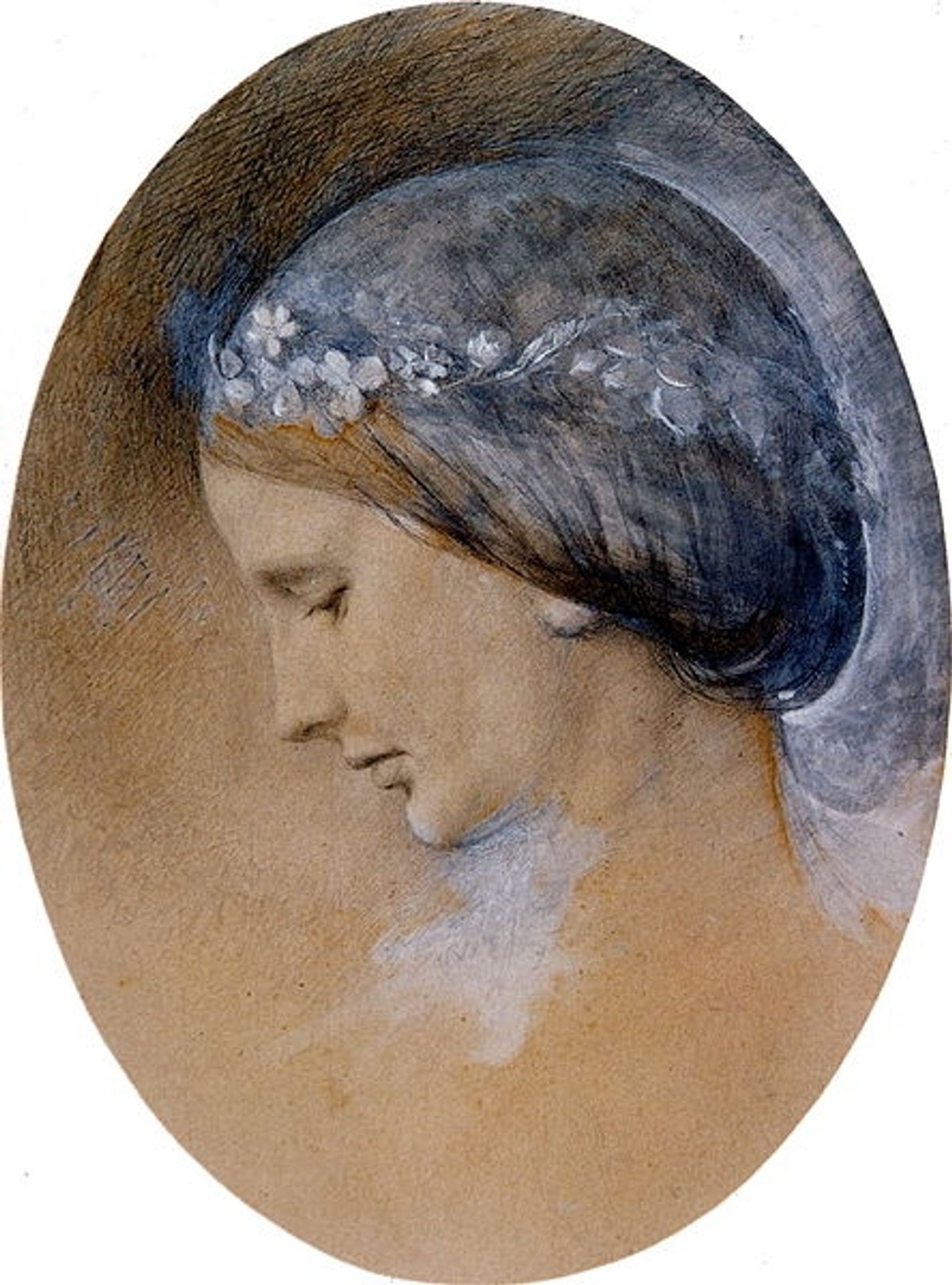 Portrait of Rose La Touche by John Ruskin