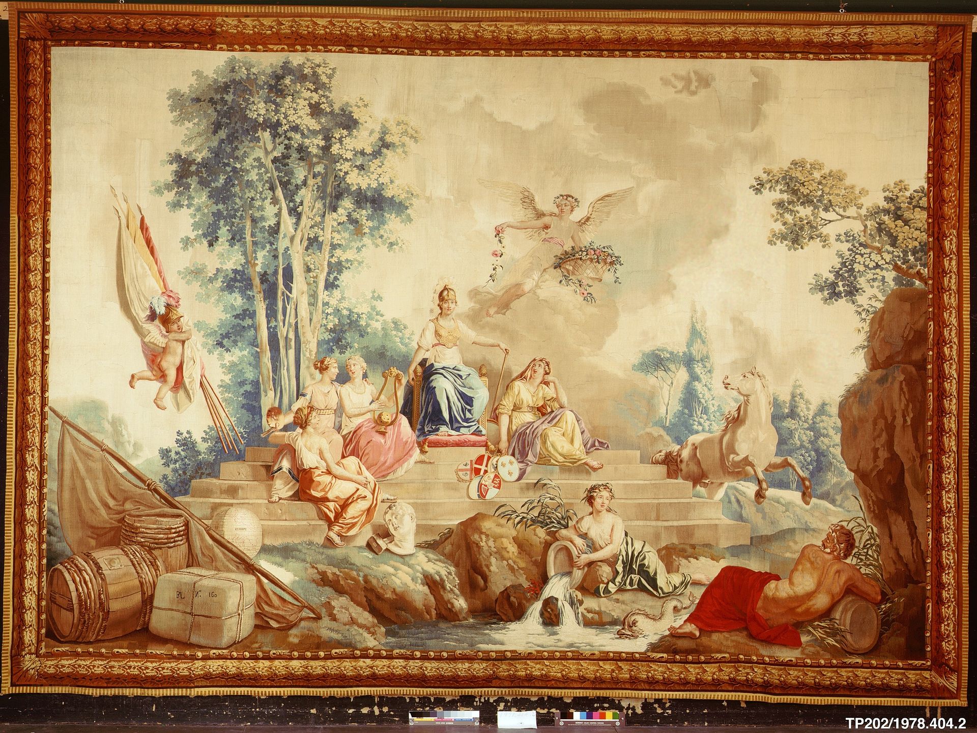 Europe from a set of The Four Continents by Jean Jacques François Le Barbier