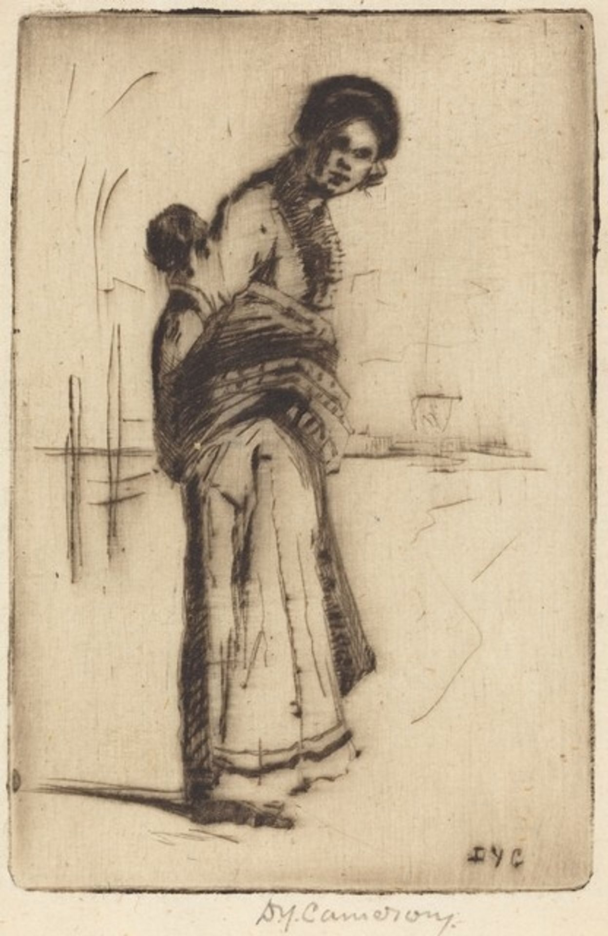 The Beggar by David Young Cameron