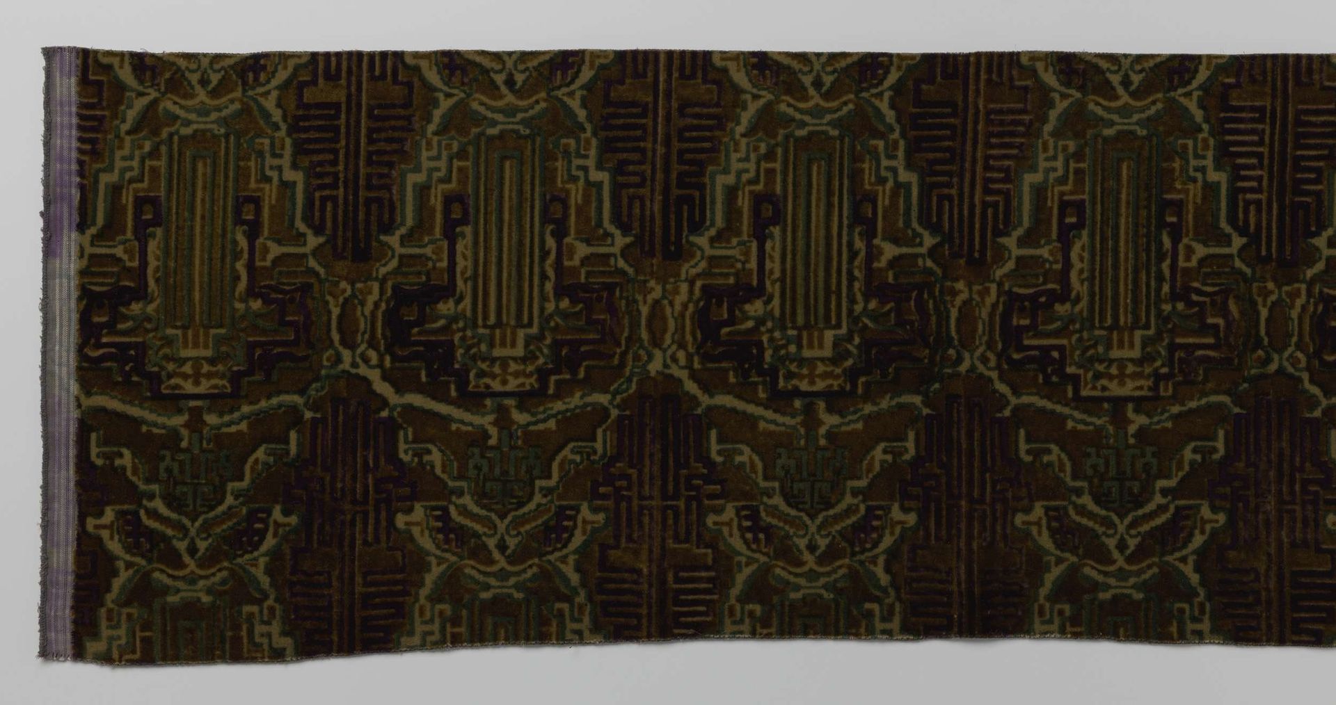 Bekleding- of bespanningsstof van bedrukte trijp met dessin "Toreador" by Carel Adolph Lion Cachet