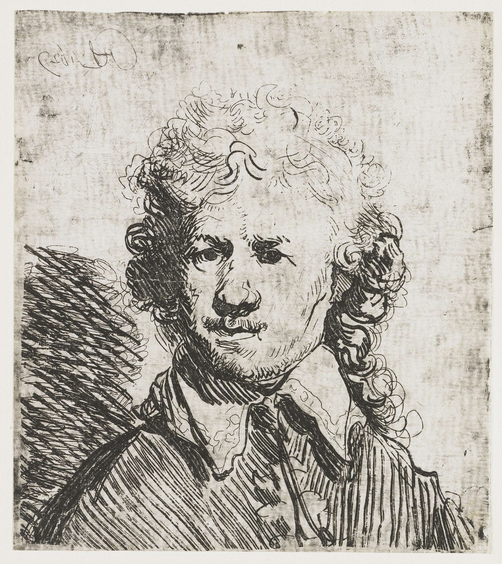 Self-portrait, Bare-headed by Rembrandt van Rijn