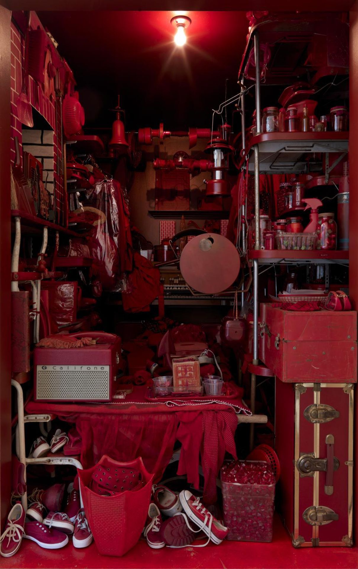 RED ROOM by  Robert Therrien