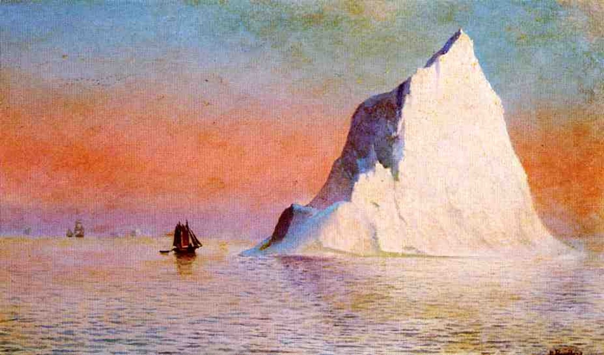 Icebergs by William Bradford
