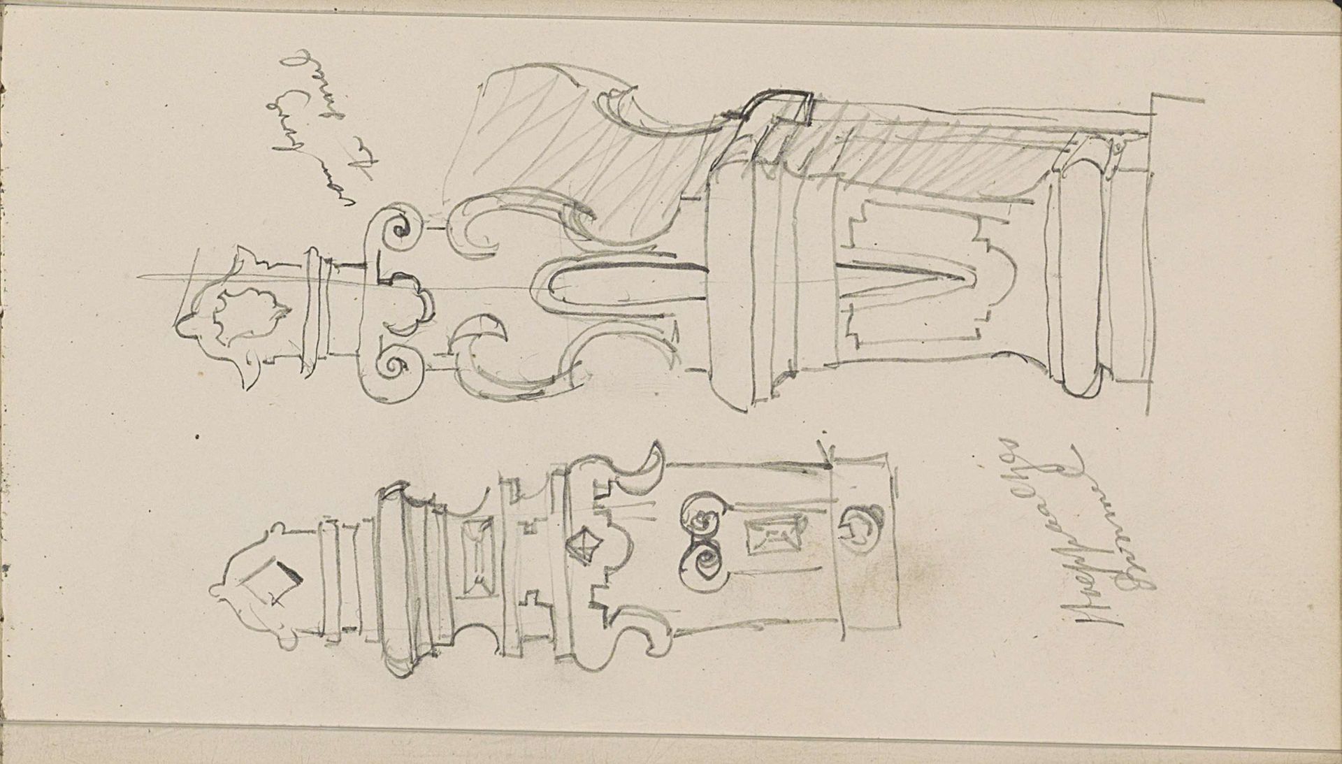 Hoekpalen te Zaltbommel by Isaac Gosschalk